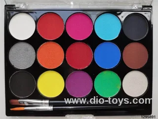 15 colors of watercolor powder