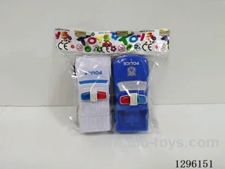 Pull-Back Police Cars 2PCS