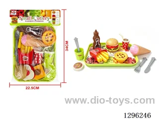 Burger & Ice Cream Food Set