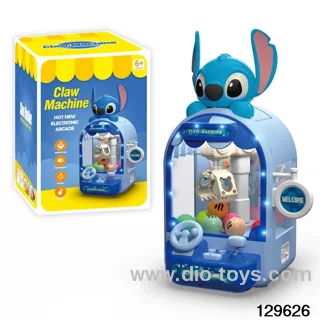 claw machine toys with light in colour box