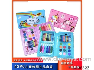 42PCS Cardboard Box Art Set