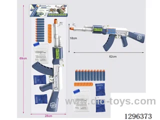 EVA Soft-Bullet Gun + Water-Bullet AK, Manual