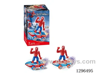 Spider-Man Electric Scooter W L/M/ Rotating