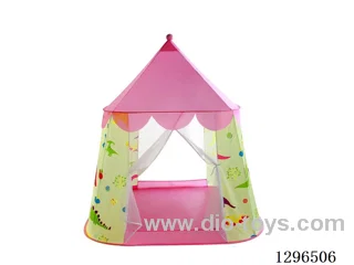 Pink Dinosaur Yurt Tent