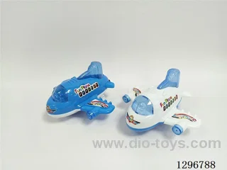 String-Pull Airplane with Lights