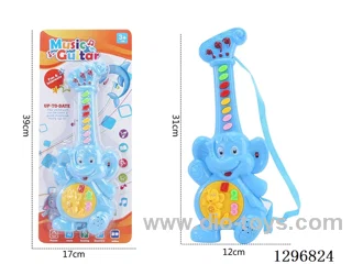 Cartoon Elephant Electric Guitar
