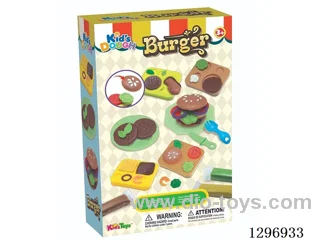 Play Dough Hamburger Set