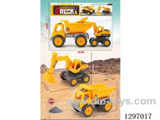 Free Wheel Construction Vehicles