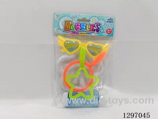 Shaped Bubble Blowers *2 + Heart-Shaped Glasses 3 mixed