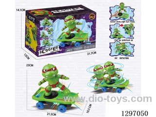 B/O Stunt Ninja Turtles Scooter