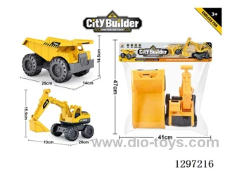 Free-Wheel Extra-Large Excavator with Extra-Large Truck