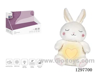 Baby Soothing Breathing Plush (Rabbit)