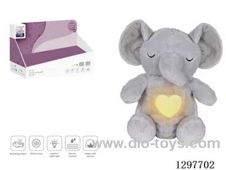 Baby Soothing Breathing Plush (Elephant)