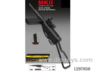 Ultra-High-Speed Nylon Version Sten MK11 Paintball Gun, Electric Version (Single Shot, Full Auto), Electric Magazine (Pre-loaded)