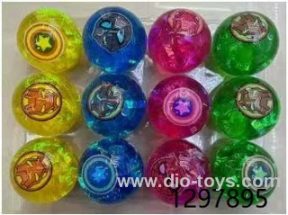 6.5cm bouncy balls in display box