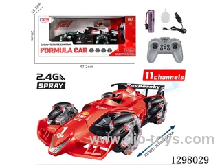Formula Spray Stunt RC Car, Battery Included, 2 Colors
