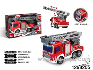 1:16 inertia fire truck in colour box