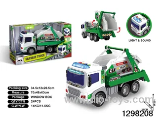 1:16 inertia sanitation vehicle  in colour box