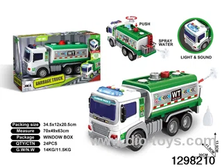 1:16 inertia sanitation vehicle in colour box
