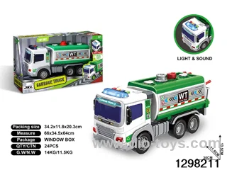 1:16 inertia sanitation vehicle in colour box