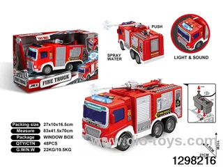1:20 inertia fire truck in colour box