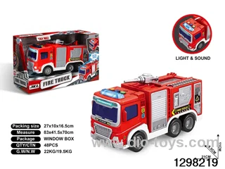 1:20 inertia fire truck in colour box