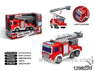1:20 inertia fire truck in colour box