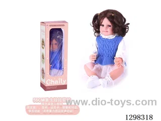 22 inches (real baby feel) reborn baby doll girl,  collectible art dolls with full softness body, poseable limb and lifelike details - Gravity-sensing sound function