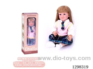 22 inches (real baby feel) reborn baby doll girl,  collectible art dolls with full softness body, poseable limb and lifelike details - Gravity-sensing sound function