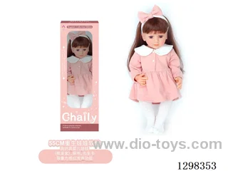 22 inches (real baby feel) reborn baby doll girl,  collectible art dolls with full softness body, poseable limb and lifelike details - Gravity-sensing sound function