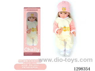 22 inches (real baby feel) reborn baby doll girl,  collectible art dolls with full softness body, poseable limb and lifelike details - Gravity-sensing sound function