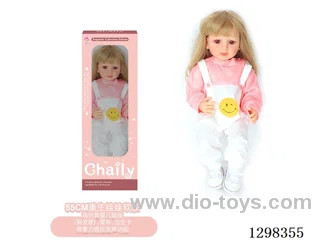 22 inches (real baby feel) reborn baby doll girl,  collectible art dolls with full softness body, poseable limb and lifelike details - Gravity-sensing sound function