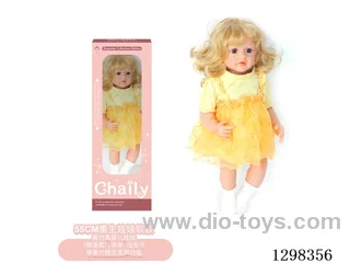 22 inches (real baby feel) reborn baby doll girl,  collectible art dolls with full softness body, poseable limb and lifelike details - Gravity-sensing sound function