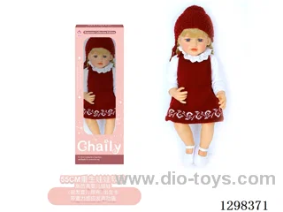 22 inches (real baby feel) reborn baby doll girl,  collectible art dolls with full softness body, poseable limb and lifelike details - Gravity-sensing sound function