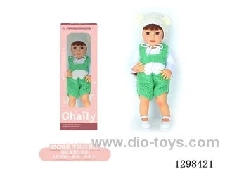 22 inches (real baby feel) reborn baby doll girl,  collectible art dolls with full softness body, poseable limb and lifelike details