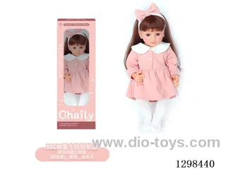 22 inches (real baby feel) reborn baby doll girl,  collectible art dolls with full softness body, poseable limb and lifelike details