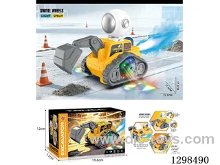 B/O Astronaut Construction Vehicle W L/M/spray