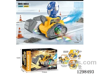 B/O Optimus Prime Construction Truck W L/M/spray