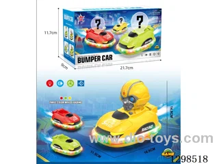 B/O Bumblebee Bumper Car W L/M/spray
