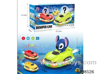 B/O Stitch Bumper Cars W L/M/spray