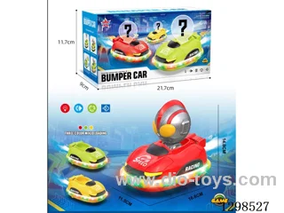 B/O Ultraman Bumper Cars W L/M/spray