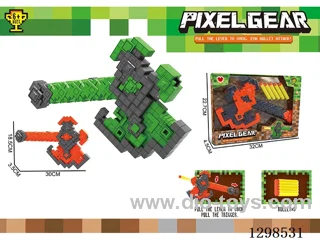 Pixel Axe Soft-bullet Gun