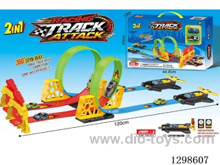 Large Catapult Alloy Track Car (Flying Saucer)