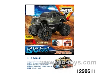 Inertia Monster Military Pickup Compact Car 1:10