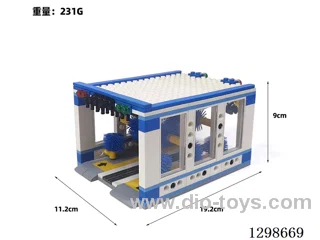 Car Wash Building Blocks DIY Toy