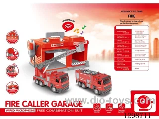 Call-Out Car Garage 1:32 Opening-Door Alloy Cars – Firefighting Series