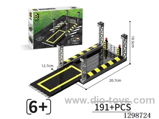 City Series Scenario Parking Lot 191+PCS