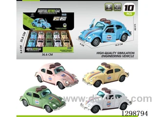 inertia car 5 colors 10PCS W L/M included 3*AG13 battery