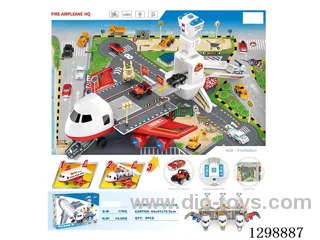 Die-Cast Car – Firefighting Airplane Mobile Command Center