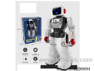 Infrared RC rotary head robot included battery